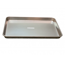 ЛУН-450 A rectangular tray made of stainless steel  450 x 330 x 34 mm 